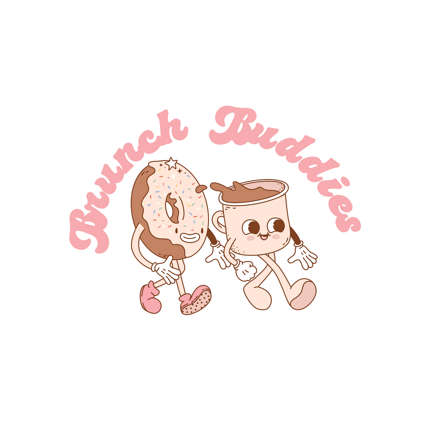 Brunch Buddies Short Sleeve T-Shirt