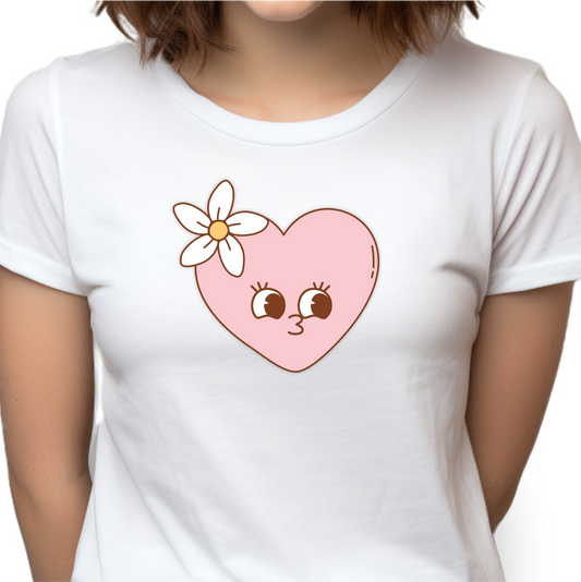 Heart Short Sleeve T-Shirt